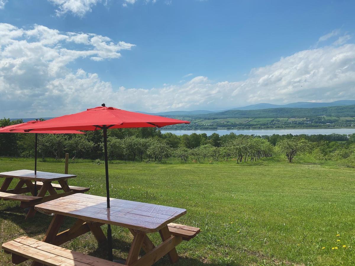 Domaine Steinbach Cidrerie B&B Distillerie St-Pierre-de-l'Île-d'Orléans エクステリア 写真